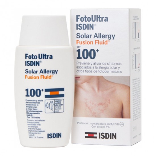 Isdin foto ultra solar allergy fusion fluid spf100