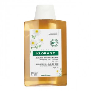 Klorane shampooing à la Camomille cheveux blonds 200ml