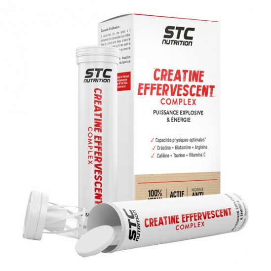 STC Nutrition Créatine Effervescent Complex 2 x 15 Comprimés STC Nutrition Créatine Effervescent Complex 2 x 15 Comprimés