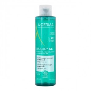 A-Derma Biology AC Gel moussant nettoyant purifiant 200ml