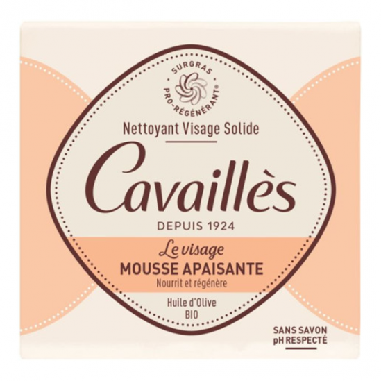 Rogé Cavaillès Masque Apaisante nettoyant visage solide 70gr