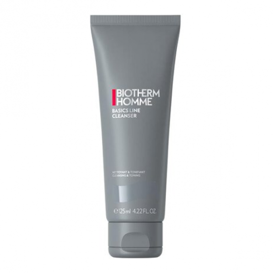 Biotherm Homme Basics Line Cleanser nettoyant et tonifiant 125ml Biotherm Homme Basics Line Cleanser nettoyant et tonifiant 125ml