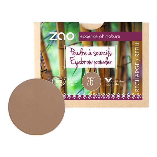 ZAO Recharge Poudre à sourcils 260 blonds ZAO Recharge Poudre à sourcils 260 blonds