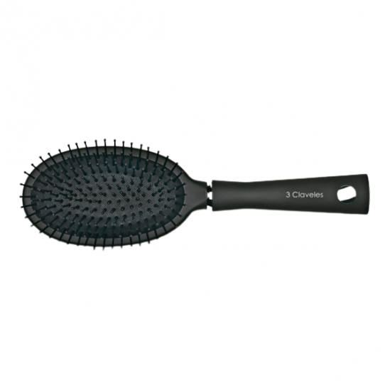 3 Claveles brosse cheveux pneumatique noir GM 3 Claveles brosse cheveux pneumatique noir GM