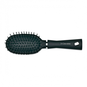 3 Claveles brosse cheveux pneumatique noir GM
