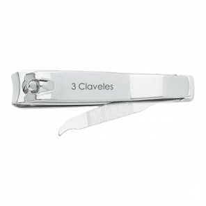 3 Claveles coupe ongles avec lime 8cm