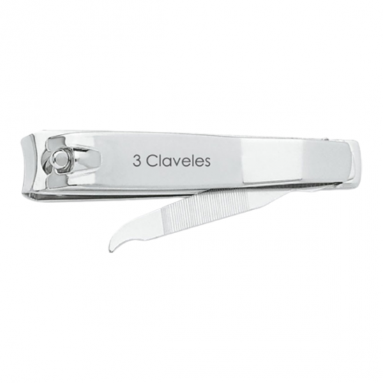 3 Claveles coupe ongles avec lime 8cm