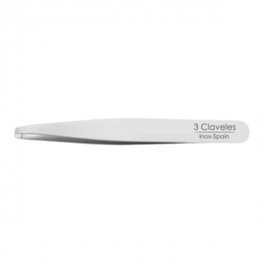 3 Claveles pince à épiler droite inox 10cm