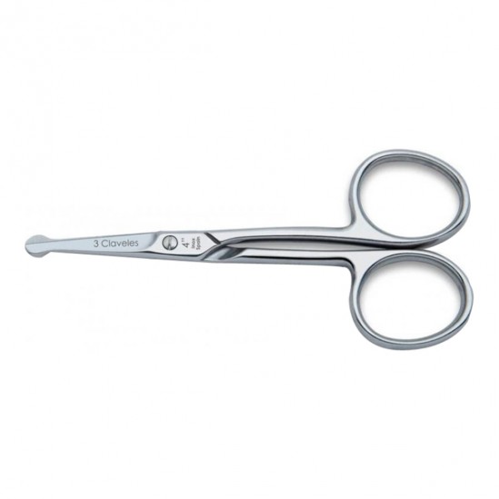 3 Claveles ciseaux à poils de nez droit 10cm 80021 3 Claveles ciseaux à poils de nez droit 10cm 80021