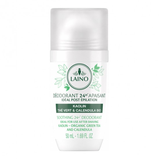 Laino déodorant 24h apaisant thé vert bio 50ml