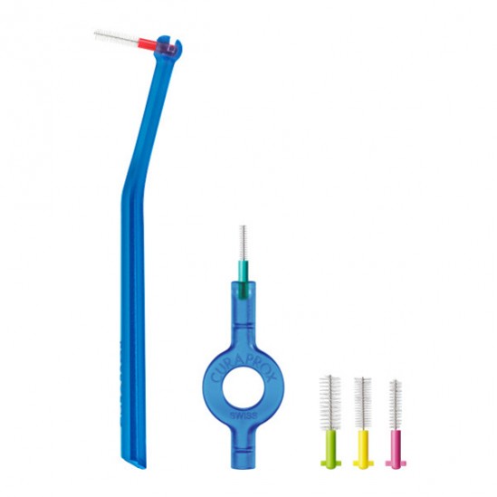 Curaprox 5 brossettes interdentaires set mixte prime start Curaprox 5 brossettes interdentaires set mixte prime start