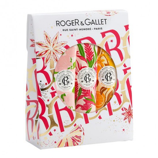 Roger & Gallet coffret crèmes mains 3 x 30ml