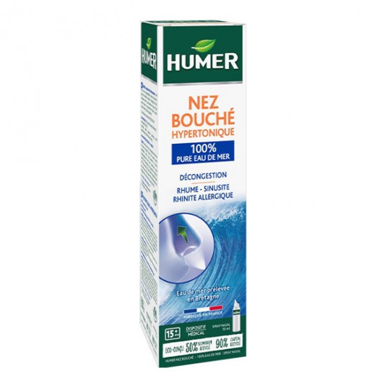 Urgo Humer Hypertonique Nez bouché Adulte Spray 50ml Urgo Humer Hypertonique Nez bouché Adulte Spray 50ml