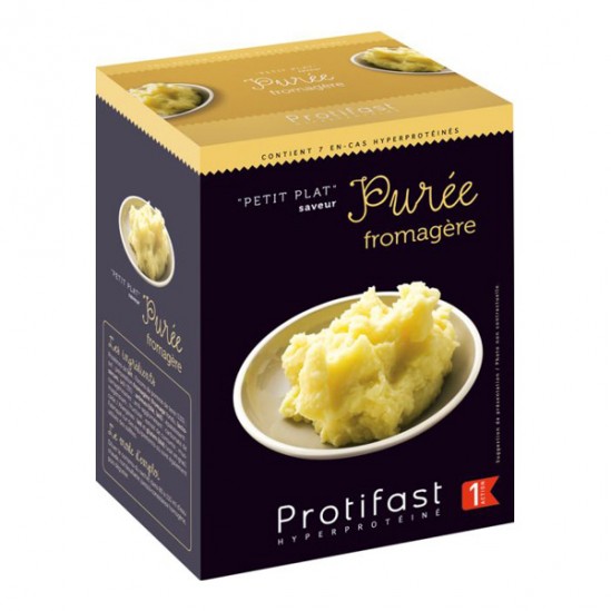 Protifast Petit Plat purée fromagère 7 sachets de 31gr Protifast Petit Plat purée fromagère 7 sachets de 31gr