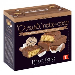 Protifast Crousti'Caramel 7 barres 308gr