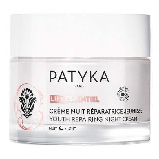 Patyka Lift Essentiel crème nuit réparatrice jeunesse 50ml Patyka Lift Essentiel crème nuit réparatrice jeunesse 50ml