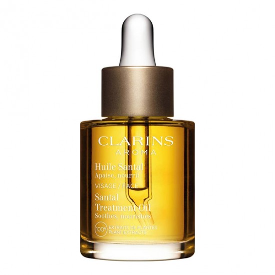 Clarins huile Santal peaux sèches ou rosées 30ml Clarins huile Santal peaux sèches ou rosées 30ml