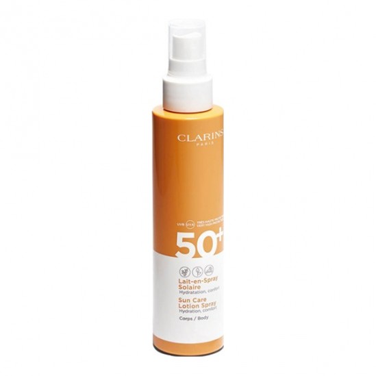 Clarins lait-en-spray solaire spf50+ 150ml Clarins lait-en-spray solaire spf50+ 150ml