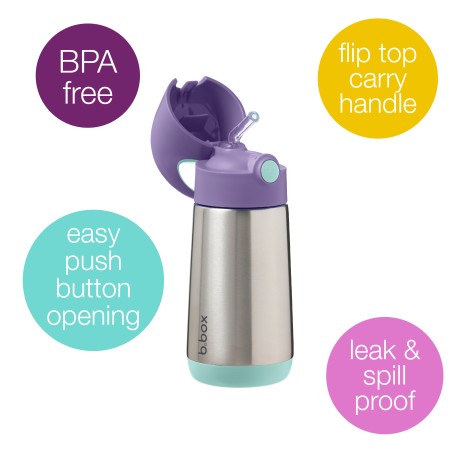 BBOX Gourde Isotherme 350 ml - Lilac pop